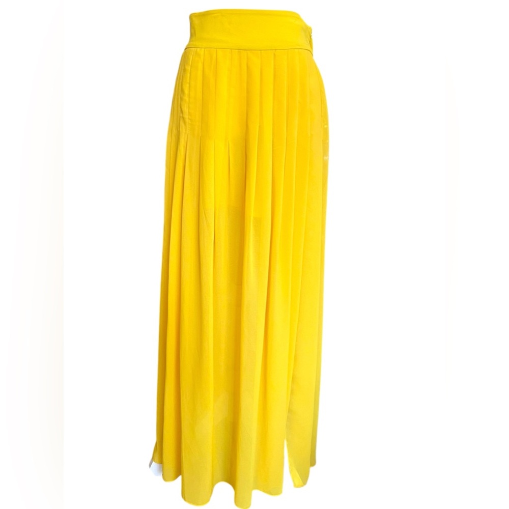 Anthropologie Maeve Maxi Skirt Small Pleated Whimsycore Ethereal Dreamcore Twee